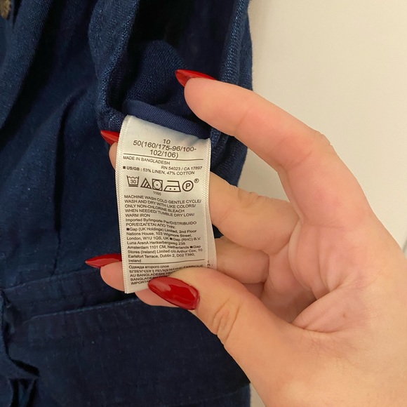 Banana Republic | Blue Romper | NWT - Picture 5 of 7